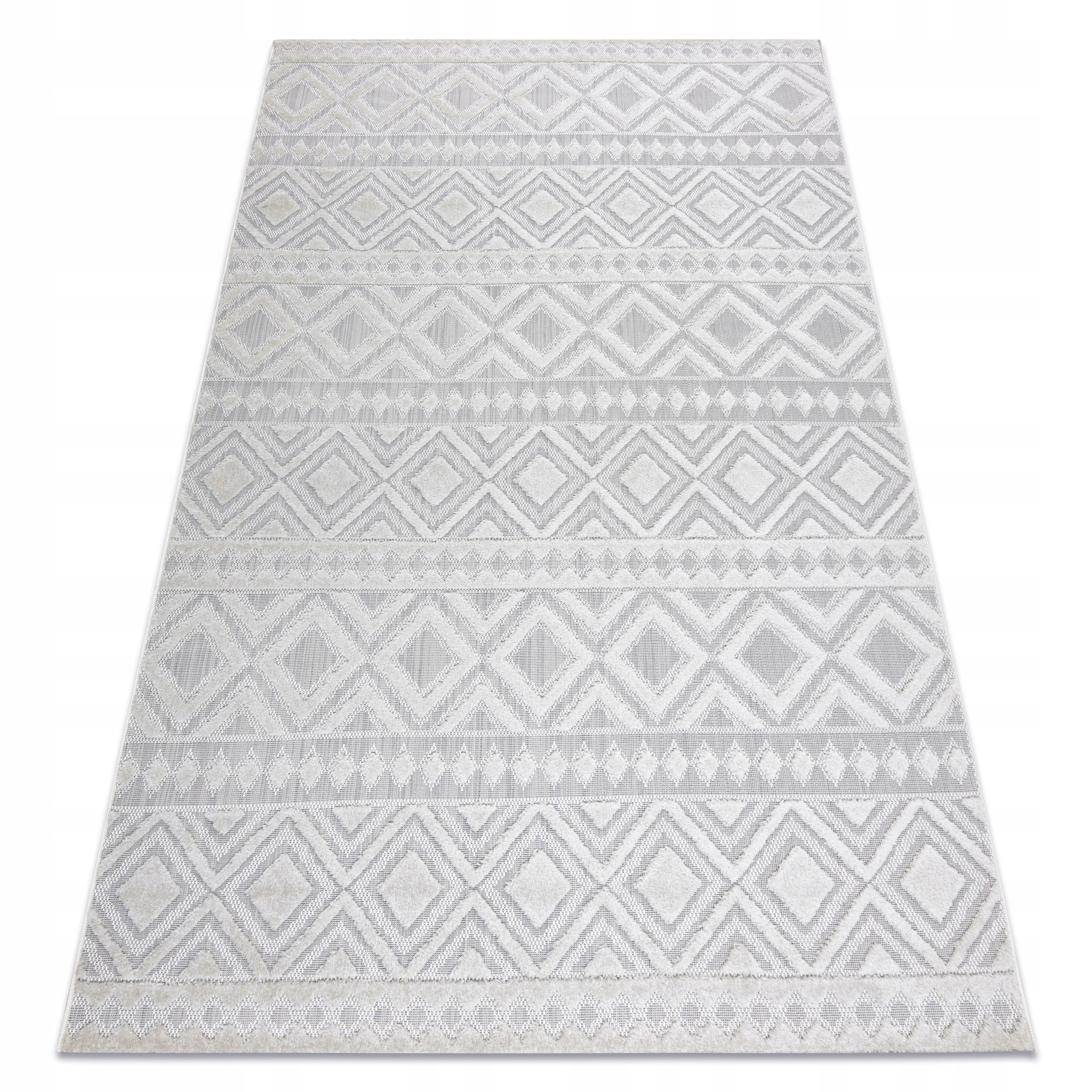 Dywan Dwupoziomowy Sizal 200x290 cm beż #BA086