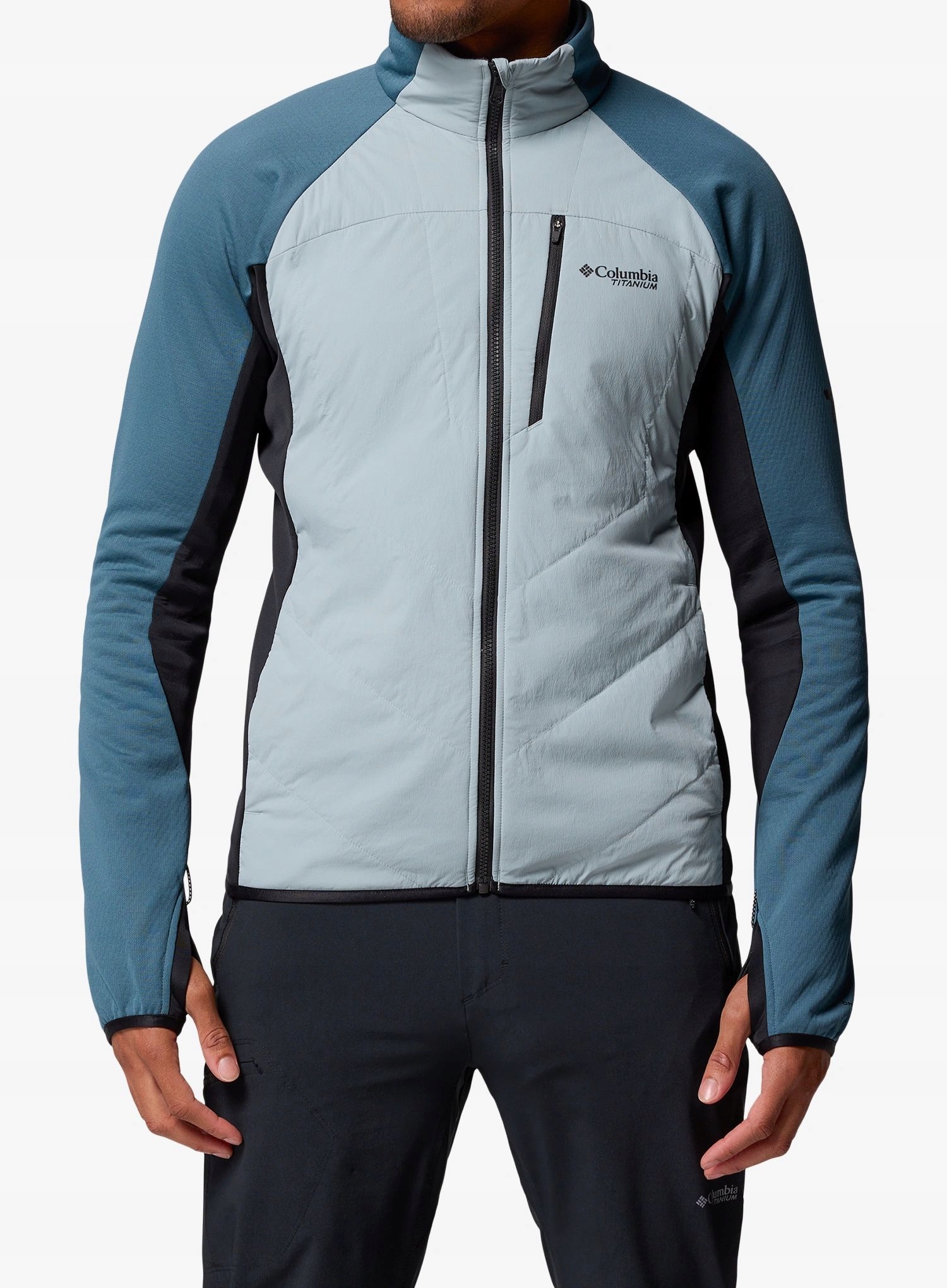Kurtka hybrydowa Columbia Arctic Crest Hybrid Fz crushed blue/everblue XL