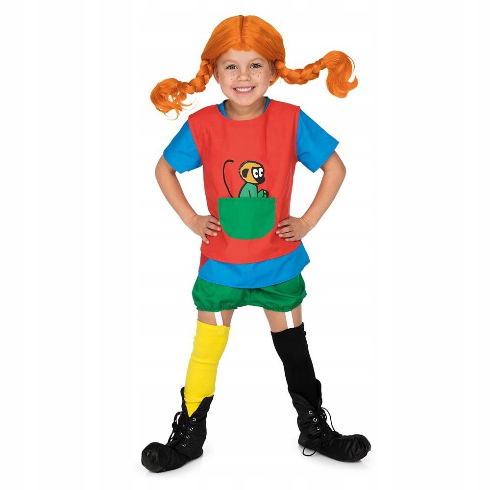 Peruka dla dzieci, przebranie Pippi Langstrumpf Marka inny