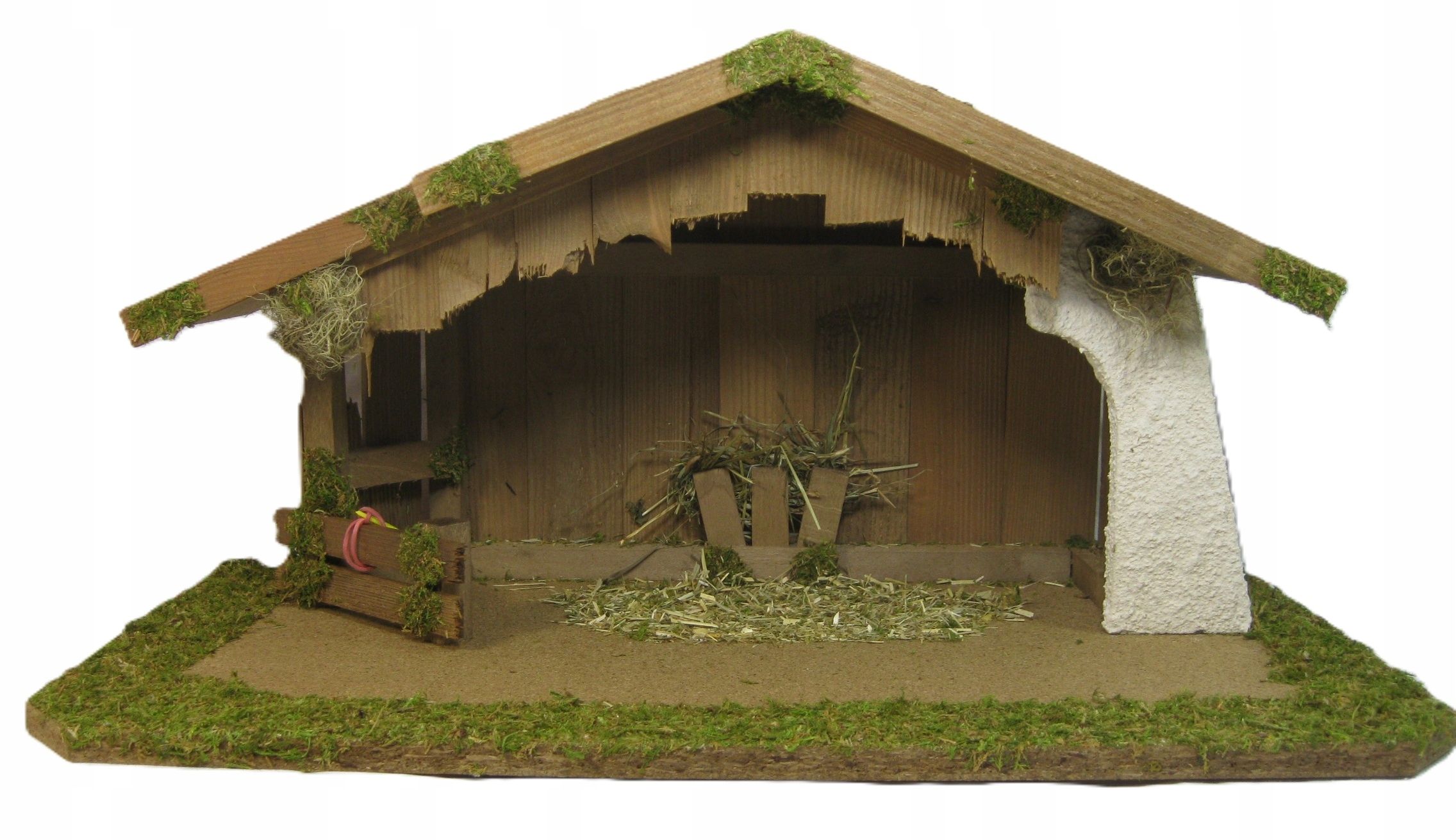 Vianočný Betlehem *stajňa* 47x23x23cm pre figúrky s výškou 9-10cm