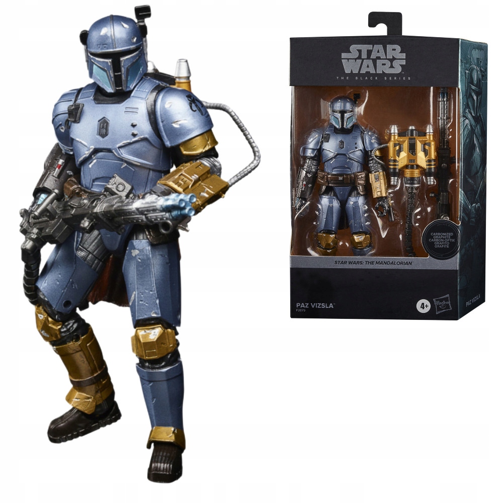 Star Wars Hvězdné Války Karbonizovaná Kolekce Figurek Paz Vizsla 15 CM