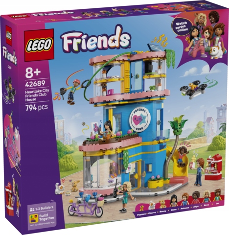 Lego Friends Domeček klubu přátel z městečka Heartlake 42689