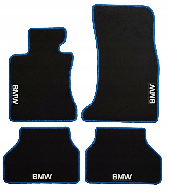 

Dywaniki welurowe Bmw 5 E60 03-10r. Własny napis!