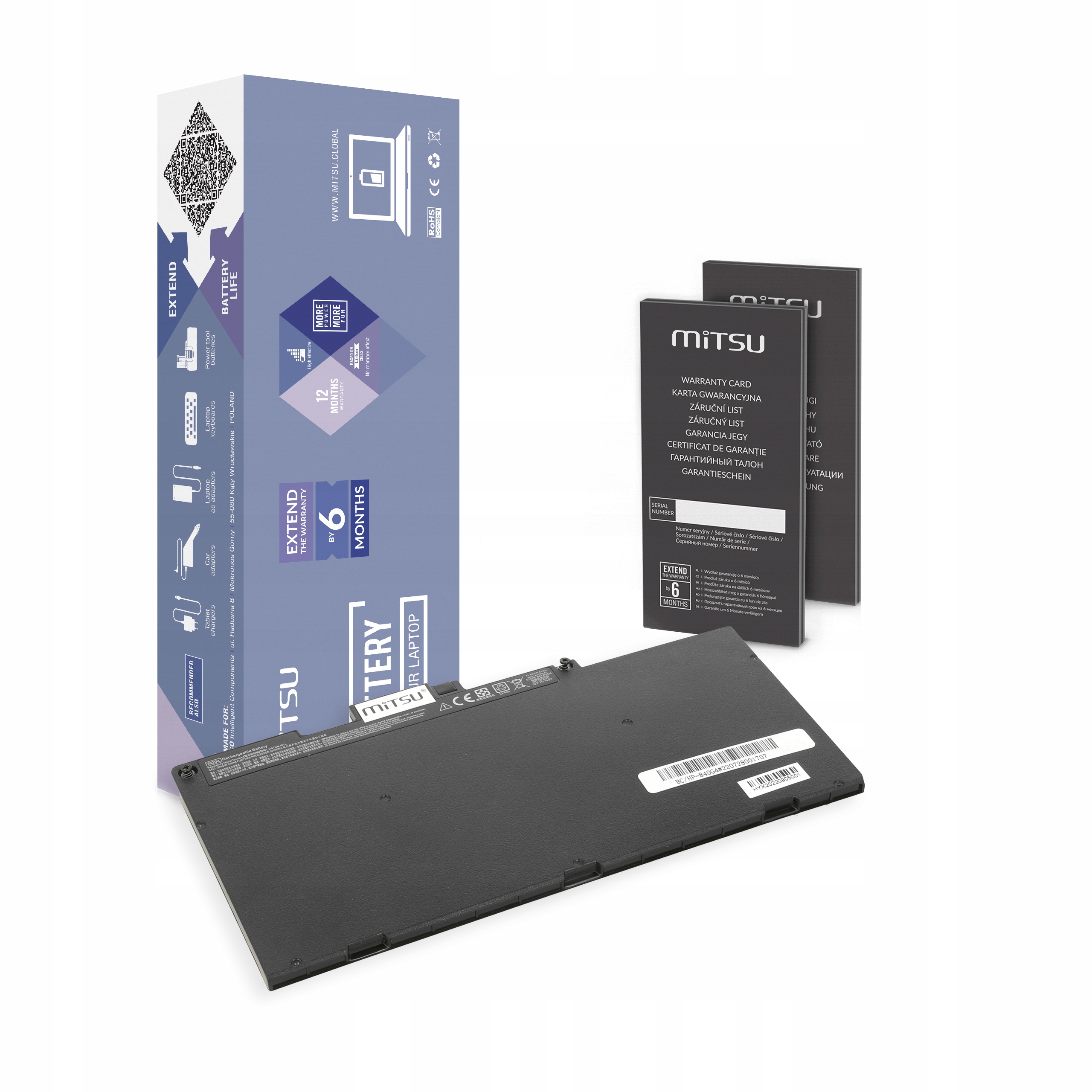 

Bateria TA03XL do Hp EliteBook 745 755 840 850 G4