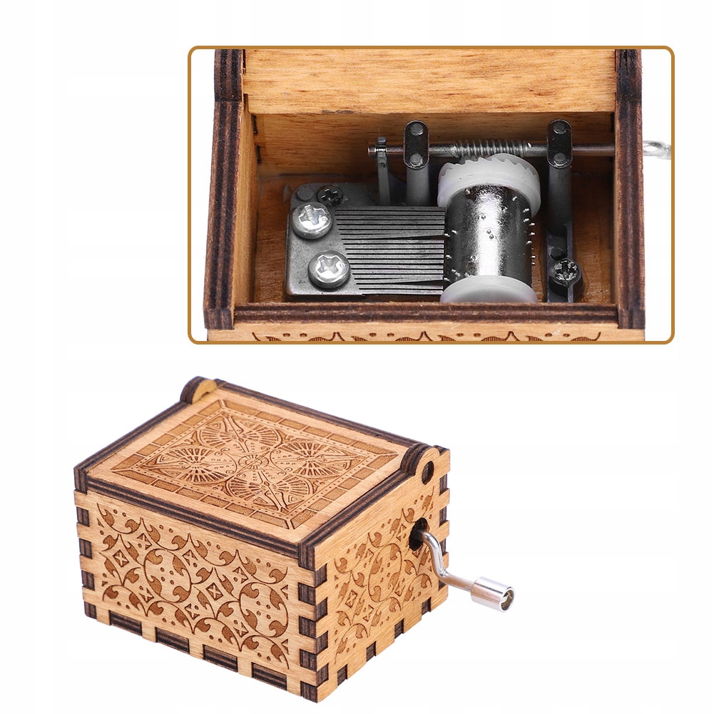 DREWNIANA POZYTYWKA KATARYNKA NA KORBĘ HARRY POTTER Rodzaj Pozytywki