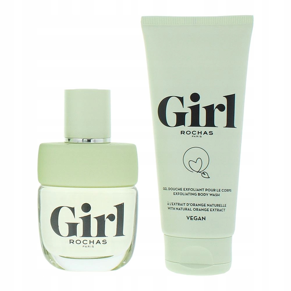 Sada Rochas: Girl, Toaletní voda, Pro ženy, 60 ml Girl, Peeling, Sh