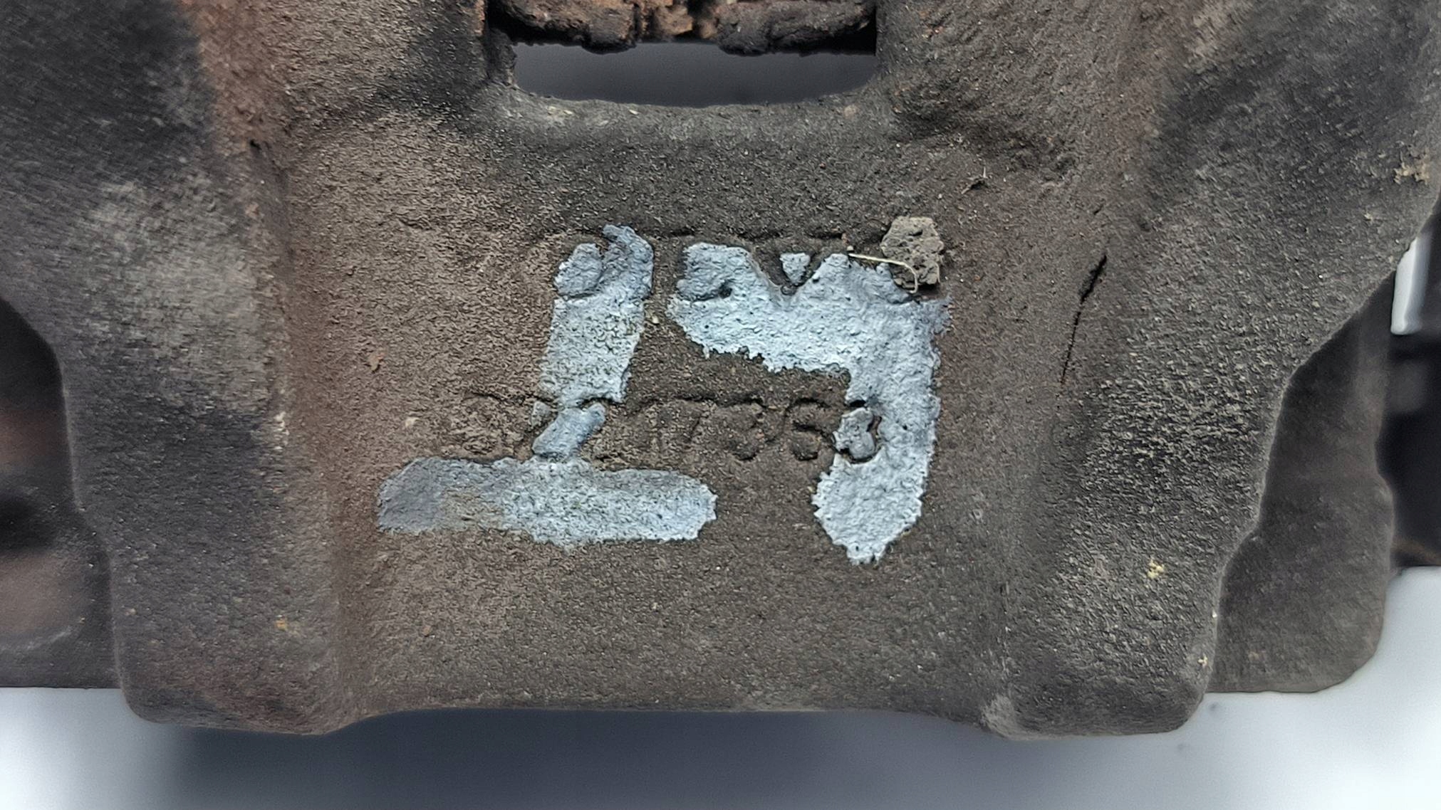 caliper brake rear part left 32217363 VOLVO S90 II