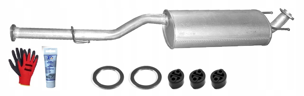 Střední Tlumič Tlumič Toyota Hilux 2.5 Turbo Diesel bonus