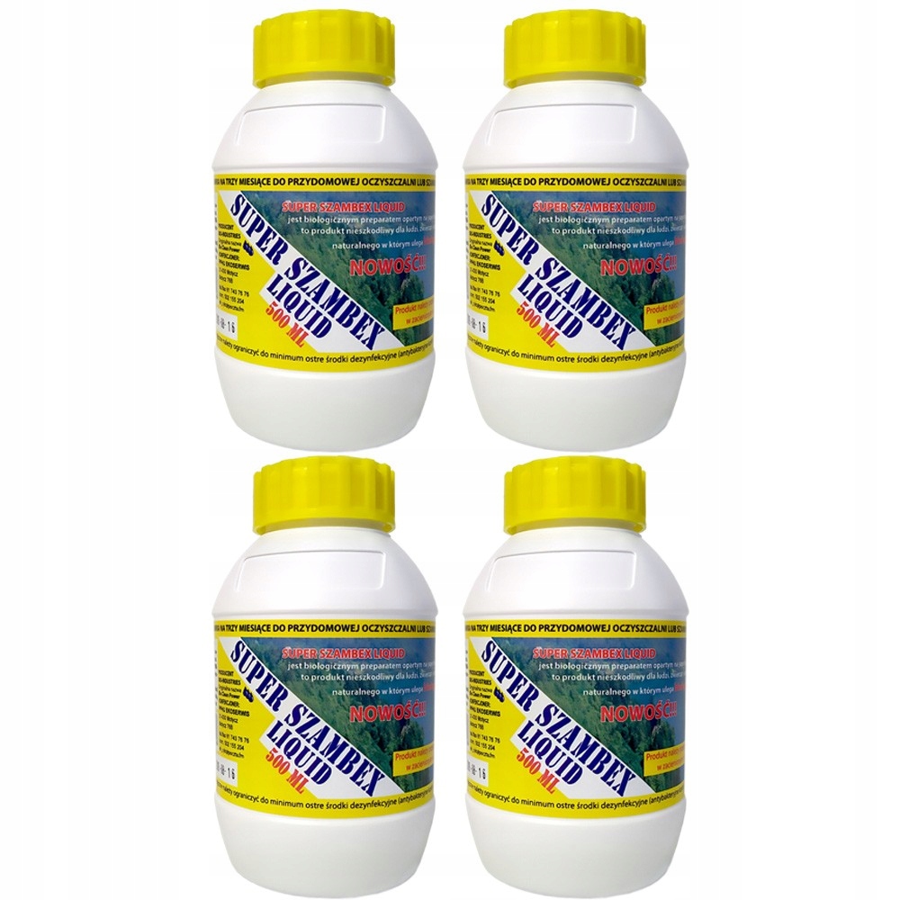 

Szambex Preparat biologiczny do szamb na Rok