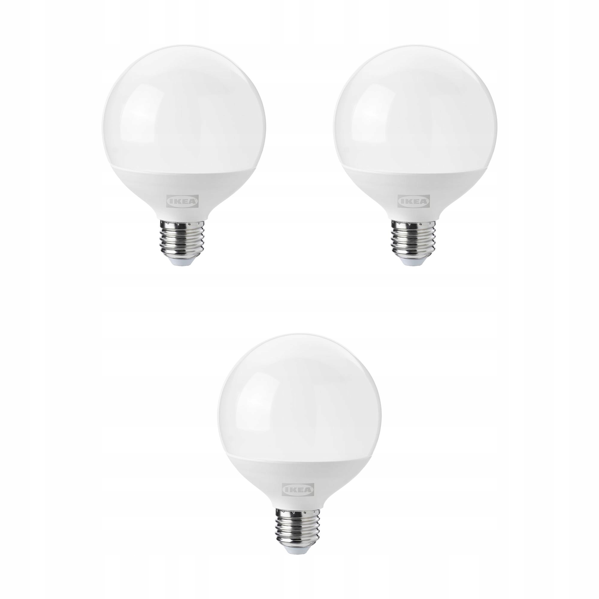 3 ks Led žárovka E27 1521 lumenů stmívatelná 8.2 W teplé světlo