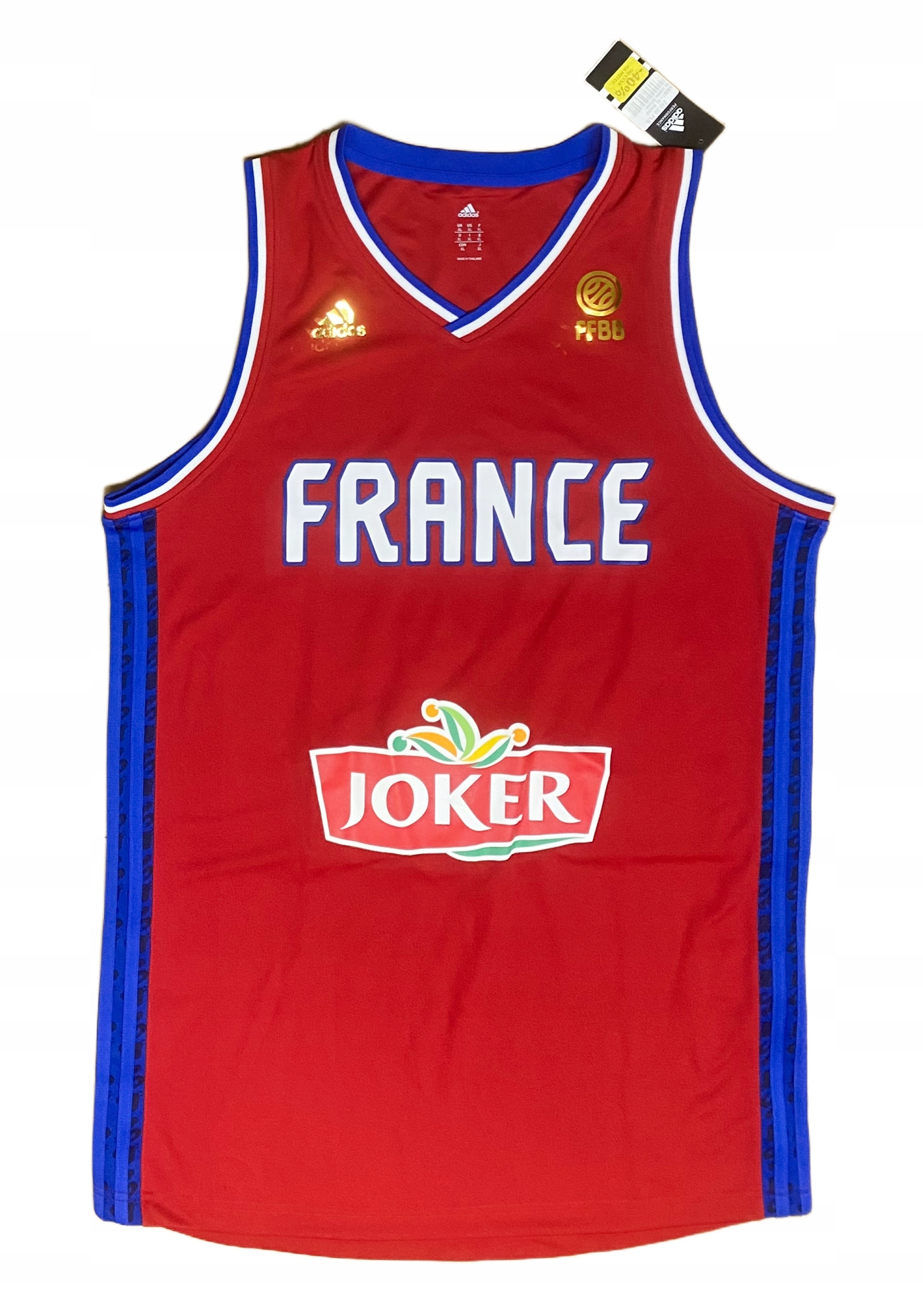 bezrękawnik Adidas France Basketball AI6327 zxc