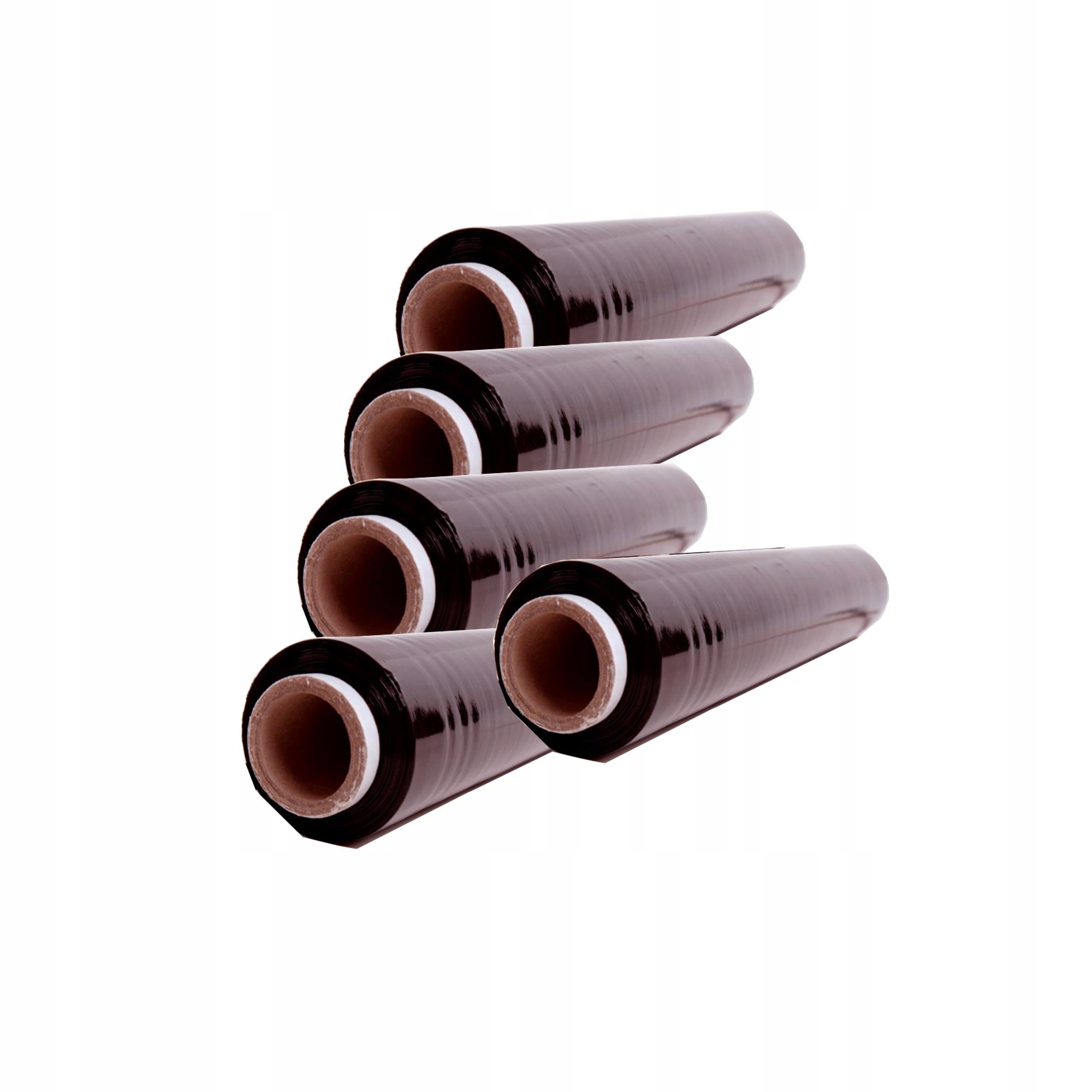 FOLIA STRETCH CZARNA 3 KG x 10 SZT XL Waga tuby 0.85 kg