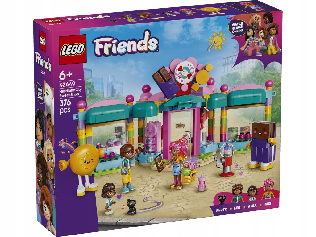 Lego 42649 Friends Obchod s bonbóny v srdci