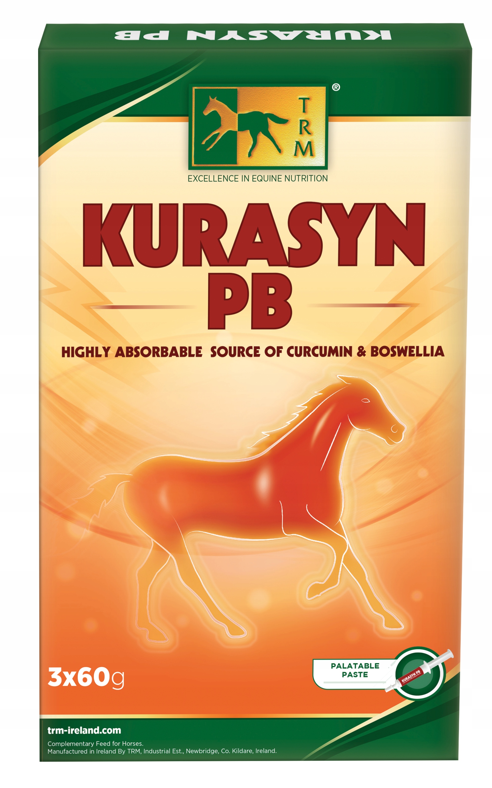 Kurasyn Pb 3x60g pasta boswelia serrata a kurkuma