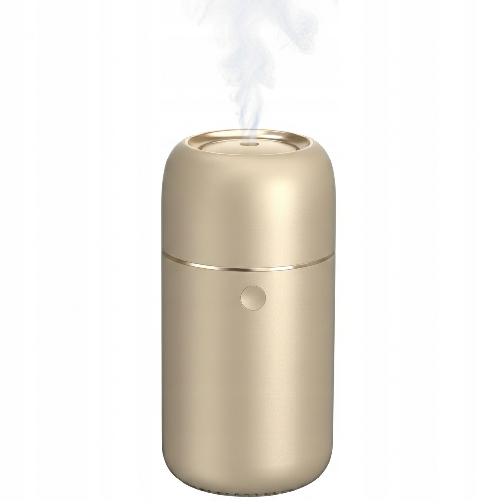 Difuzér na oleje Tichý parfém Přenosný aromatizér zlatý
