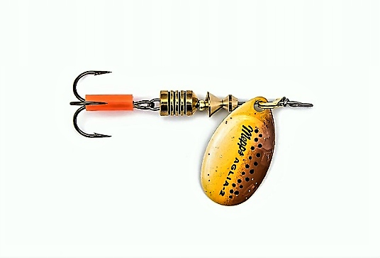 Mepps Aglia 2 4,5 g brown trout micropigments