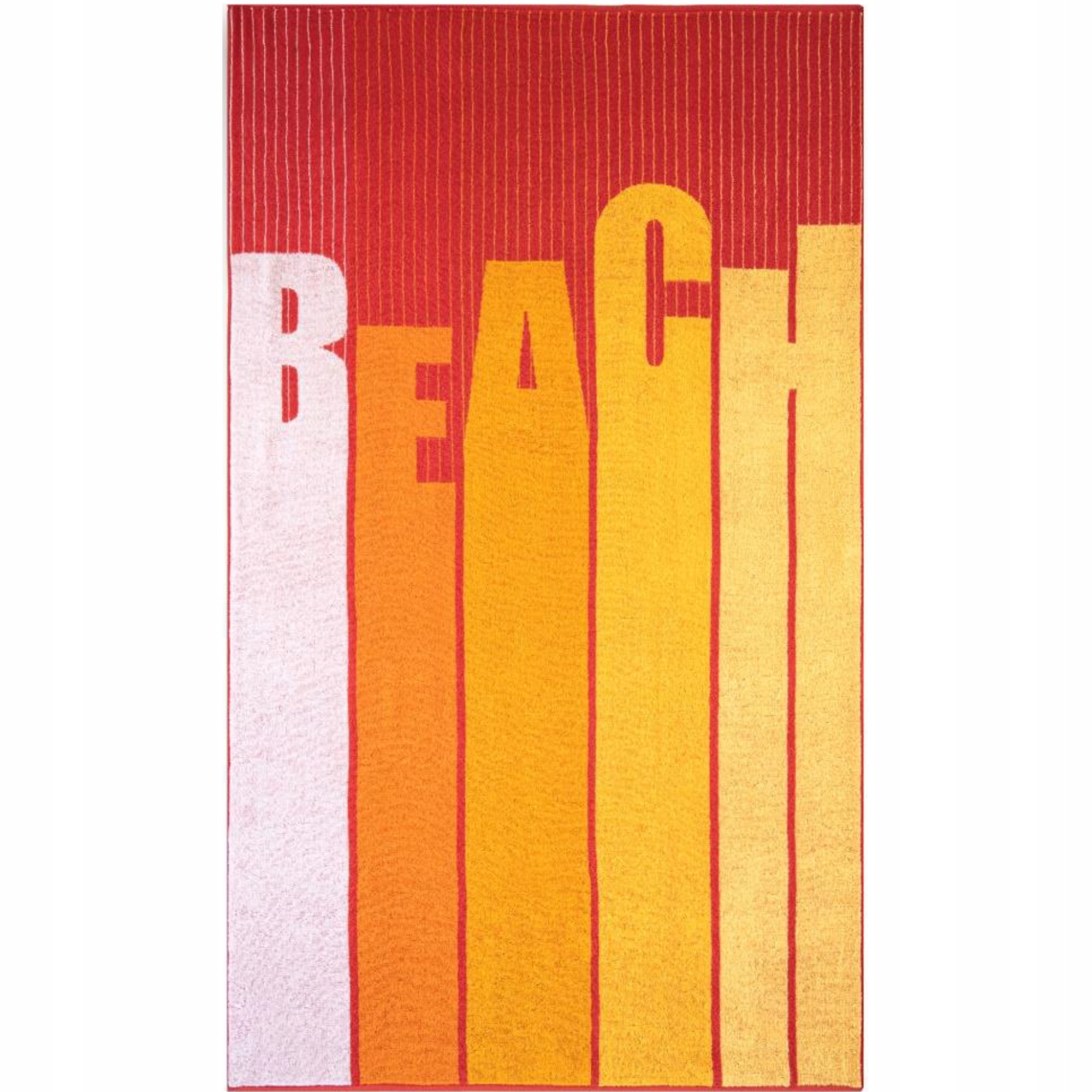 

Ręcznik kąpielowy plażowy duży Zwoltex beachred