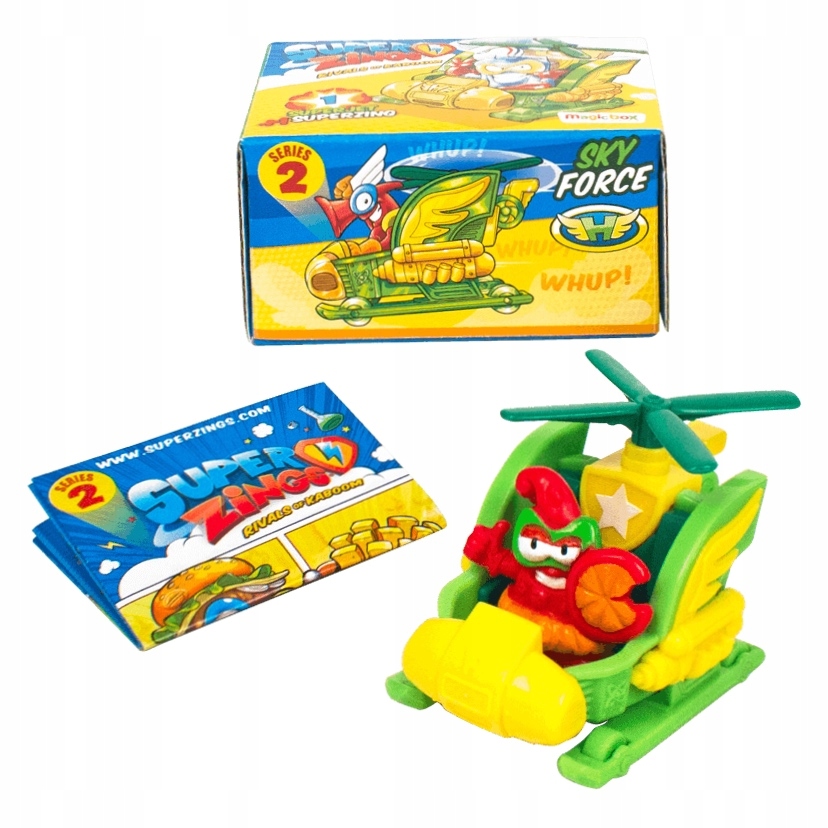 SUPER ZINGS SERIA 2 - SUPERJET POJAZD I FIGURKA Rodzaj produktu figurka akcji