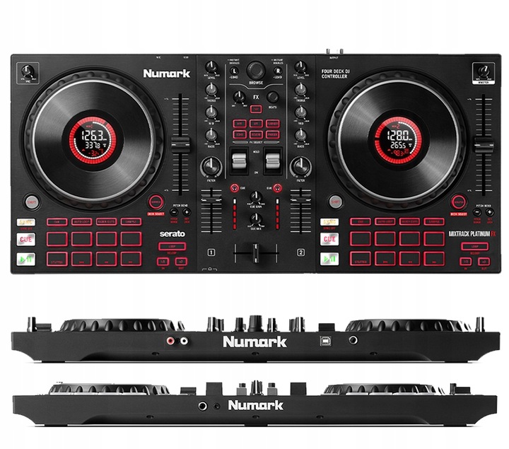 

Numark Mixtrack Platinum Fx kontroler Dj z Serato