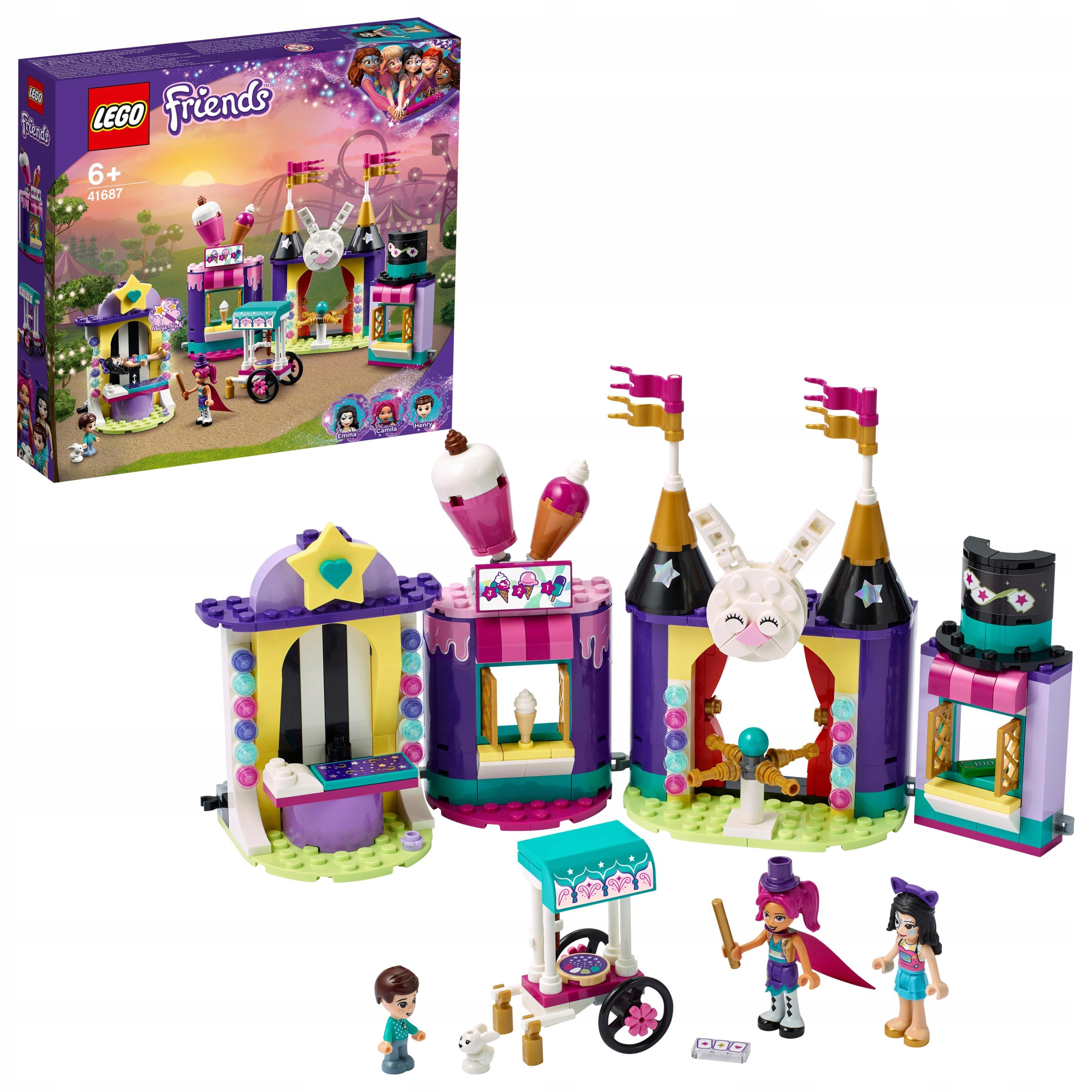

Lego Friends Magiczne stoiska w wesołym mias 41687