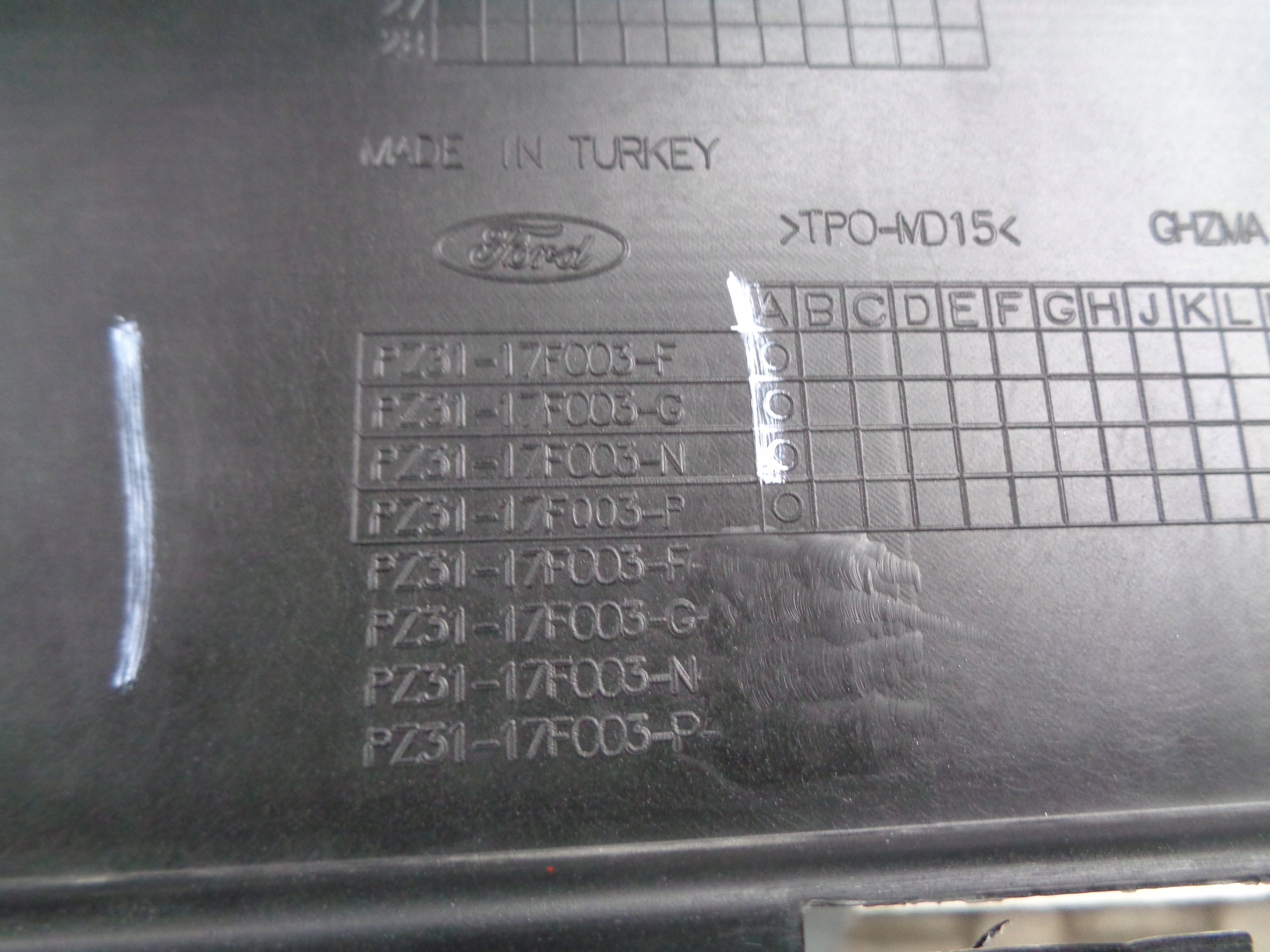 Frontstoßstange FORD TRANSIT E-CUSTOM ELEKTRYK EV II 23- NR 50528