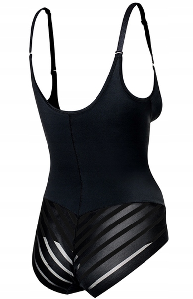 JULIMEX BODY WYSZCZUPLAJĄC POD BIUST 119 CZARNY-XL Kolekcja Shapewear