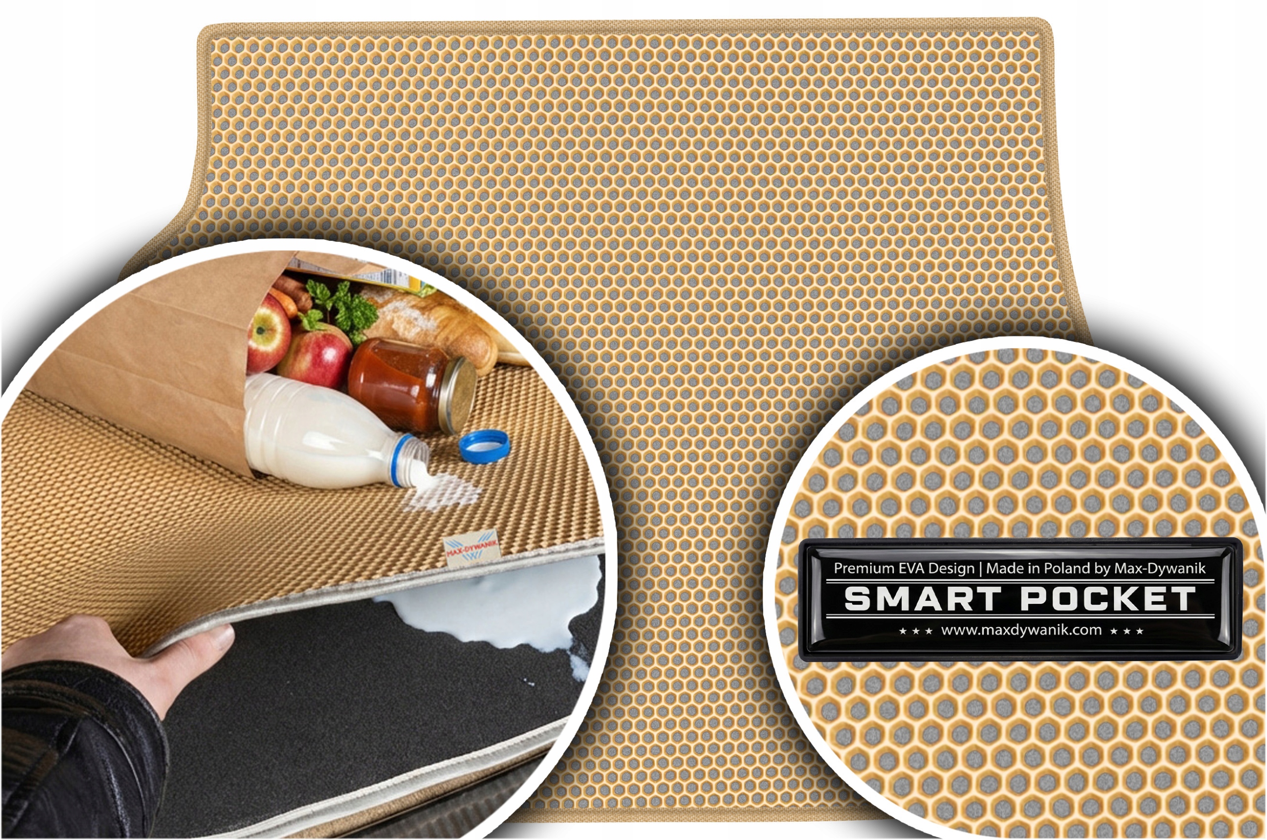 Subaru Forester I 1997-2002 Vložka do kufru Eva Smart Pocket Béžová