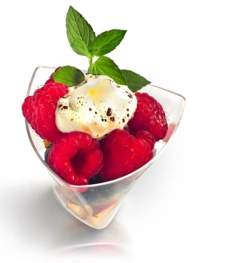 PUCHAREK DO DESERÓW DO LODÓW KUBECZEK PLASTIKOWY TRIANGLE 120 ml 10 szt Kod producenta P O J E M N I K T R I AN G L E