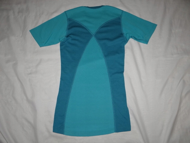 FAJNA KOSZULKA - DEVOLD MERINO WOOL Kolor niebieski