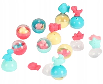 DODATKOWE KULKI ZE ZWIERZĘTAMI DO ZABAWKI POŁAWIACZ CHWYTAK AUTOMAT