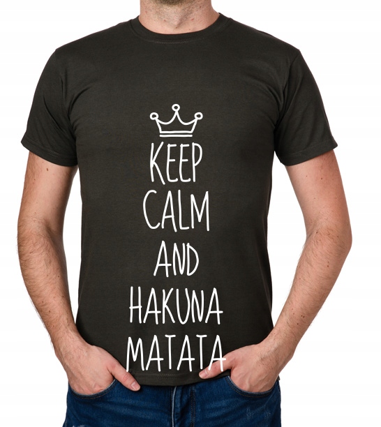 

koszulka Keep Calm And Hakuna Matata prezent