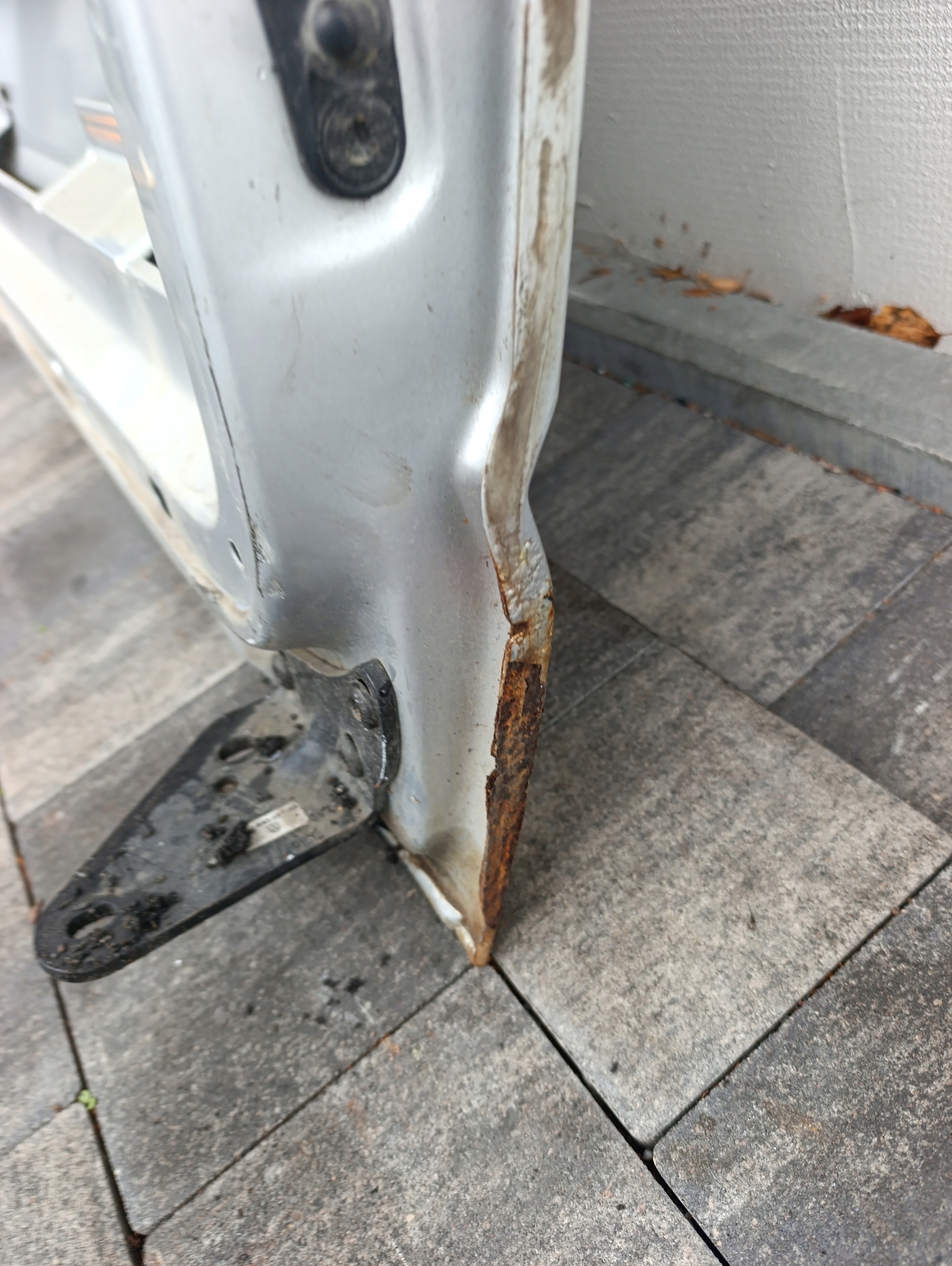door sliding VW T5 T5 lift T6 left silver