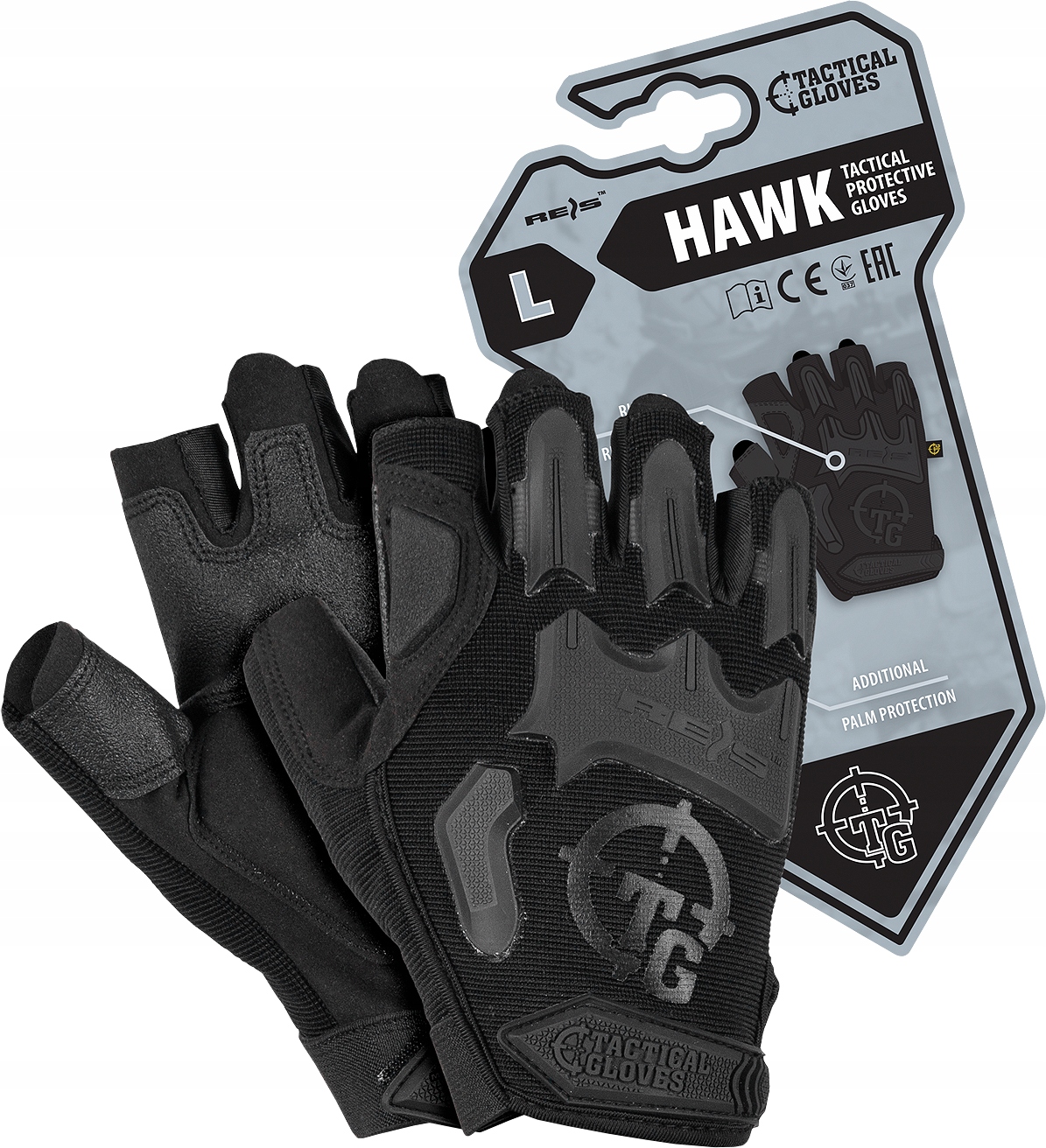 Rękawice taktyczne Reis Hawk B r. 10 XL