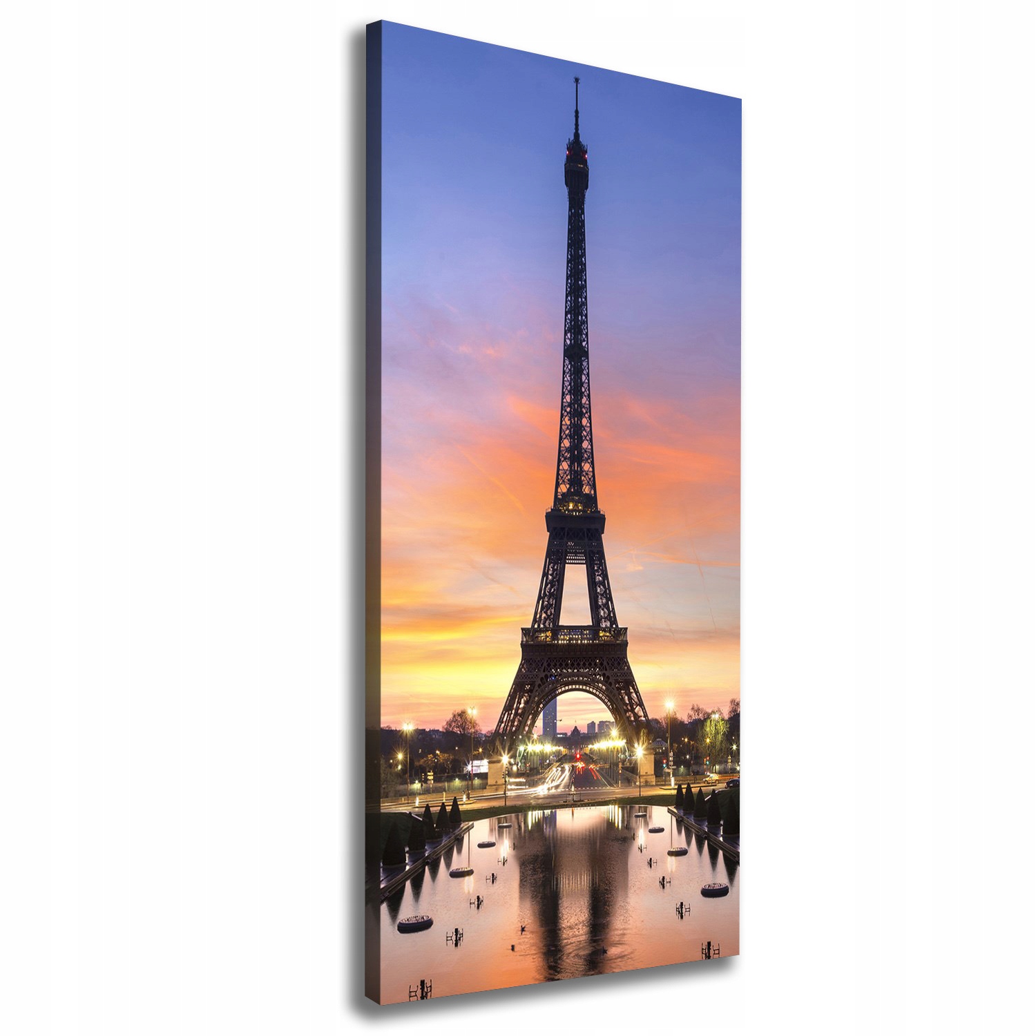 

Foto obraz na płótnie Wieża Eiffla Paryż 50x125 cm