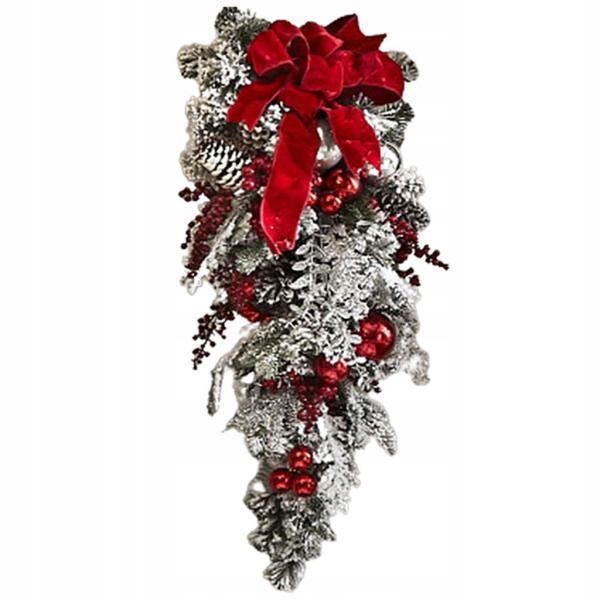 

Wianek girlanda Swag, matowe gałęzie, ozdoba