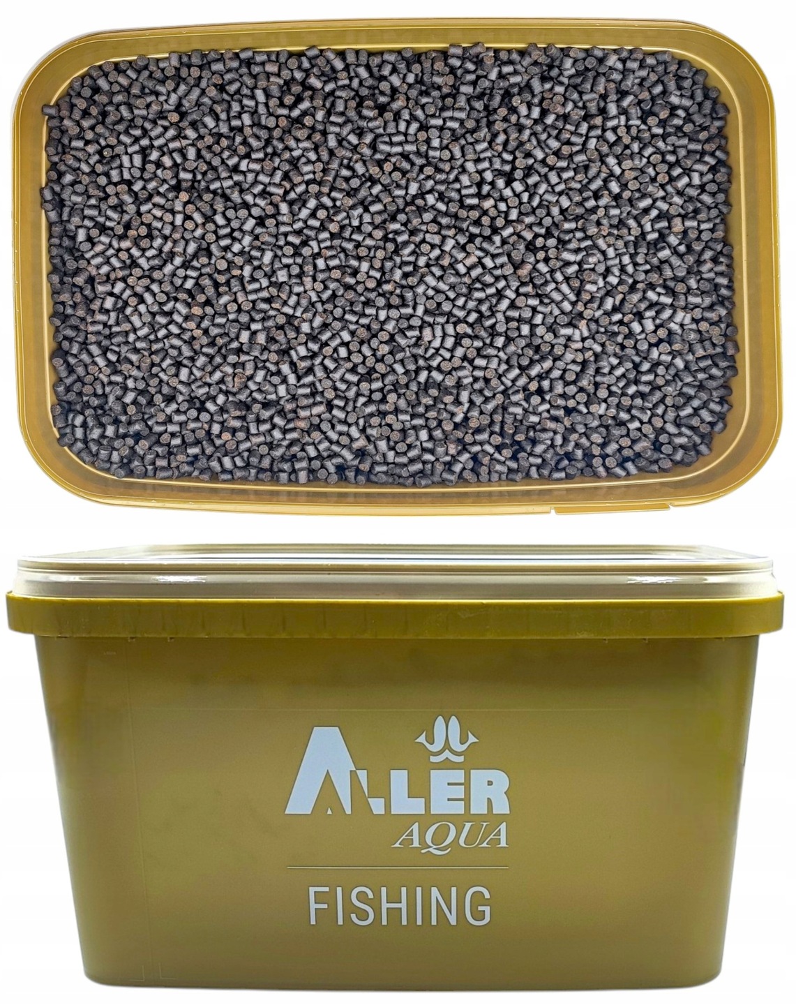 Pellet wędkarski 4,5mm Aller Aqua Bronze, zanęta method feeder 4kg