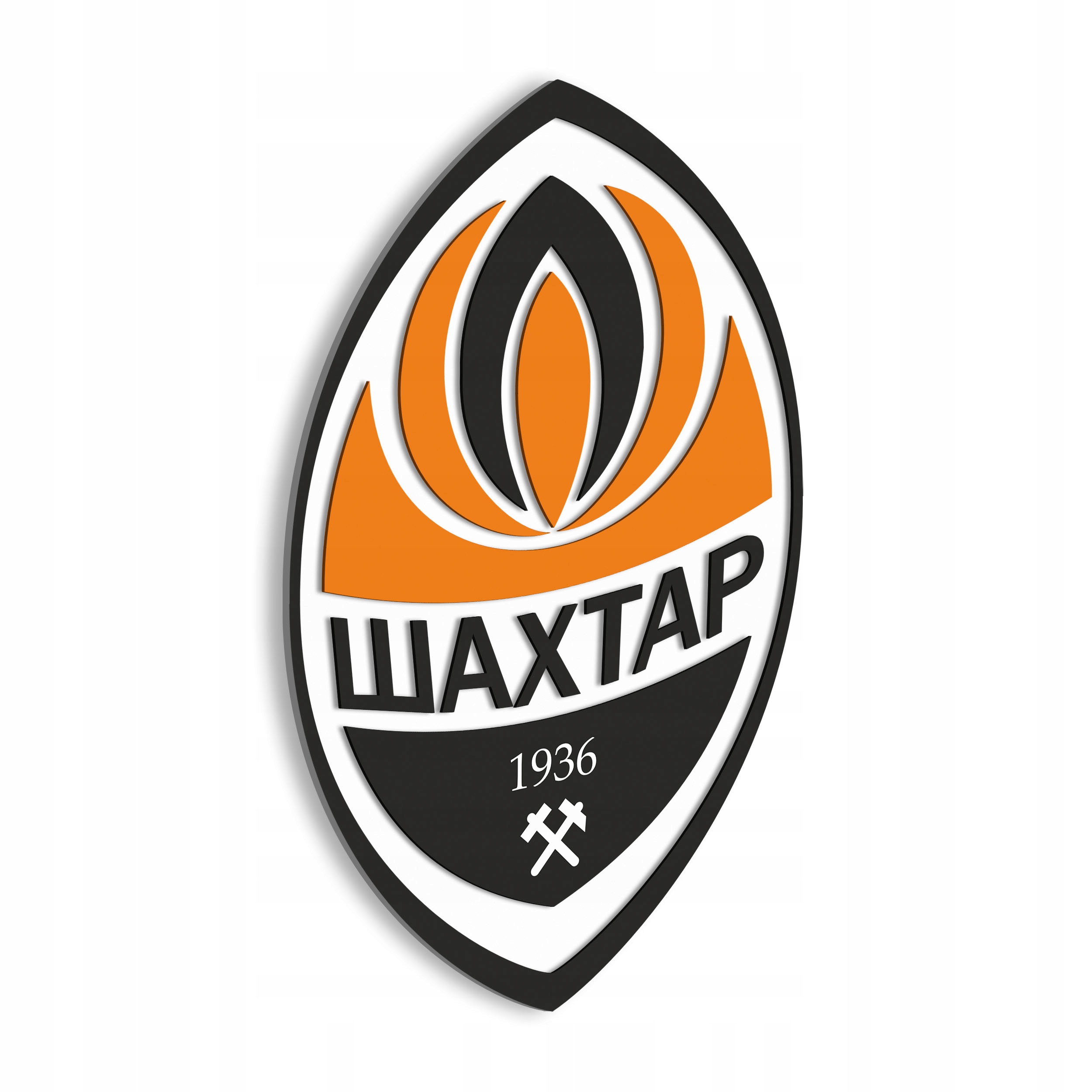 Dřevěný 3D obraz Fotbal Shakhtar Nástěnná Dekorace Dárek