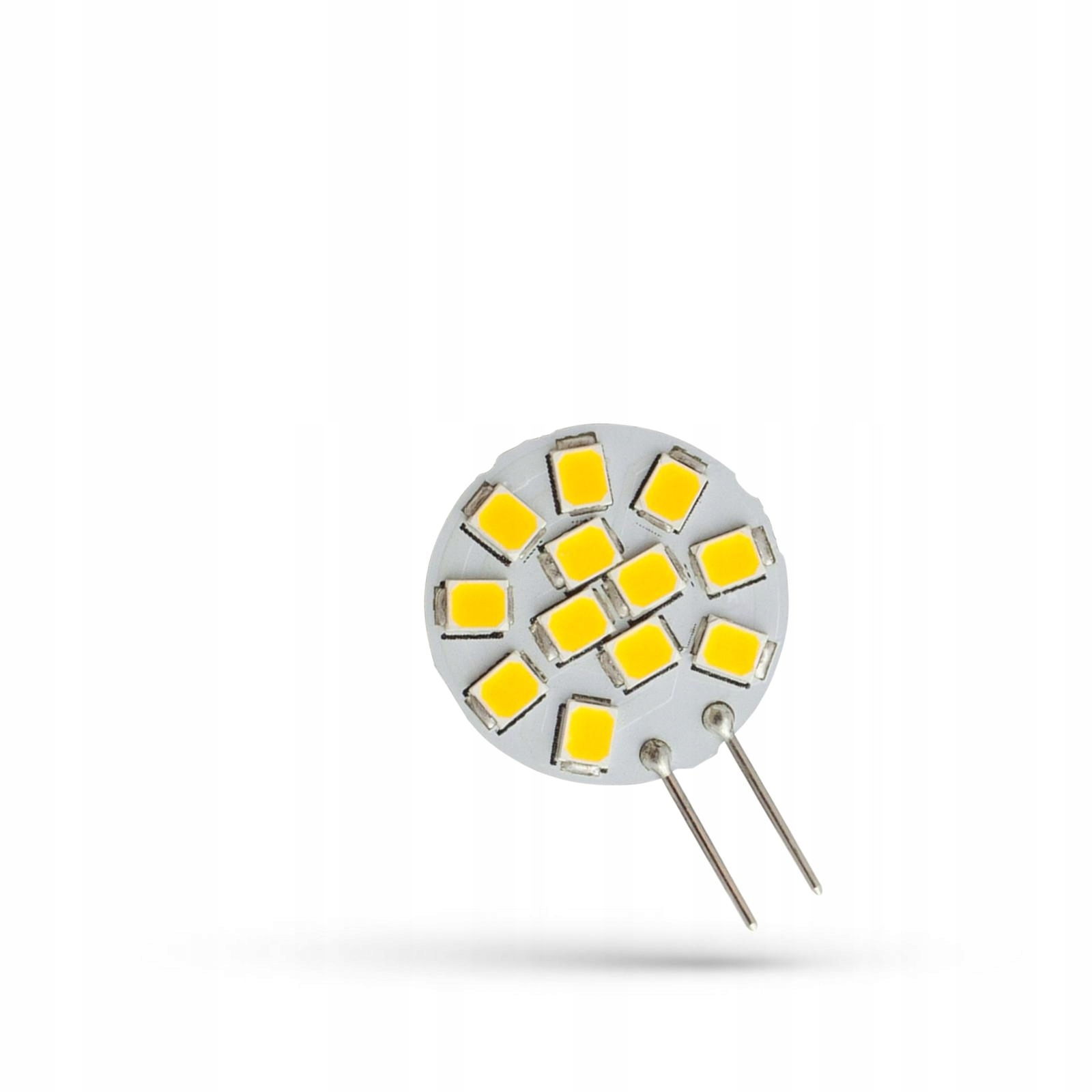 

Żarówka Led G4 12V 1,2W 12LED Ciepła 20MM Spectrum