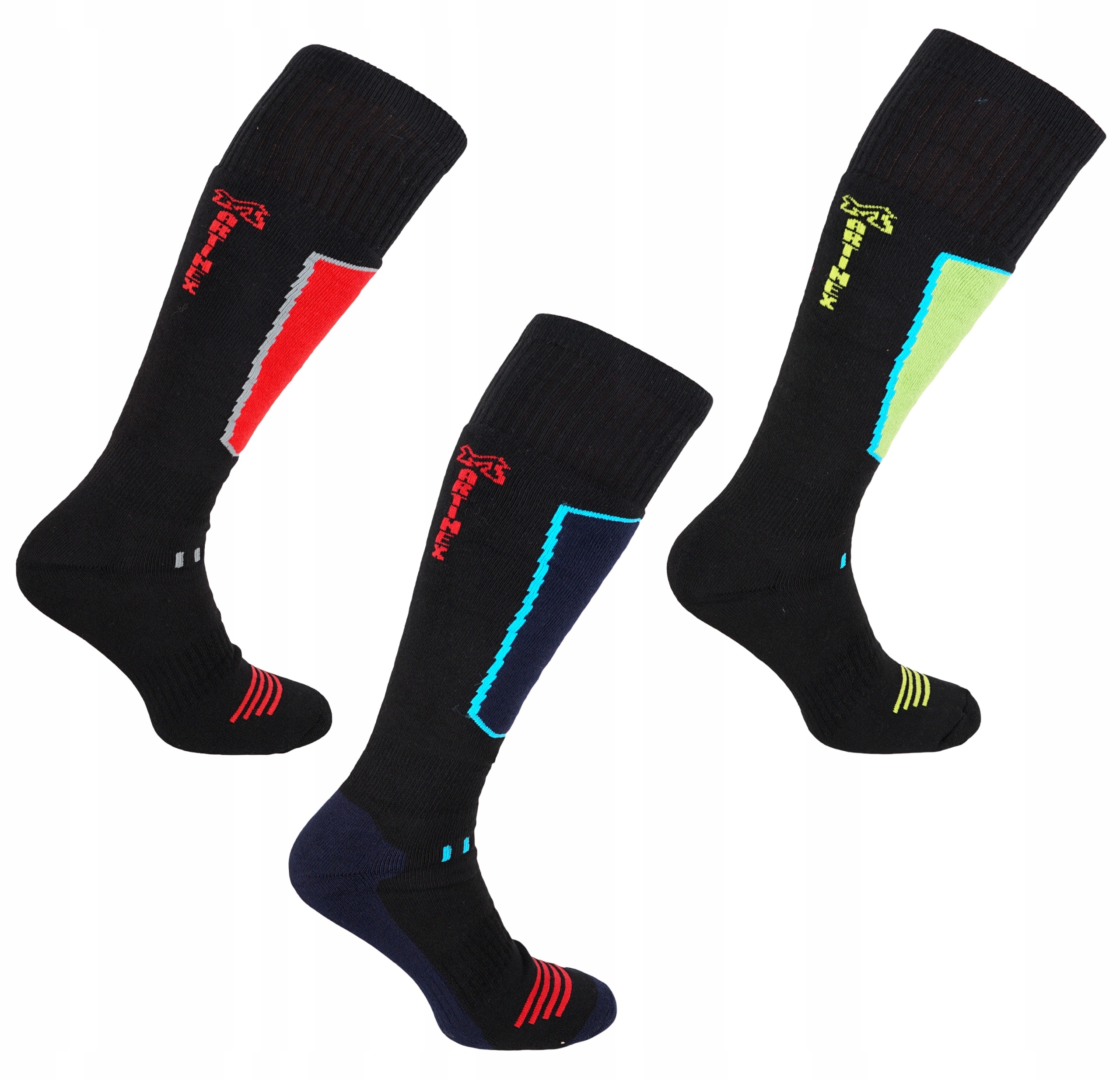 3x Skarpety narciarskie damskie męskie zimowe termiczne sportowe Pl 43-46