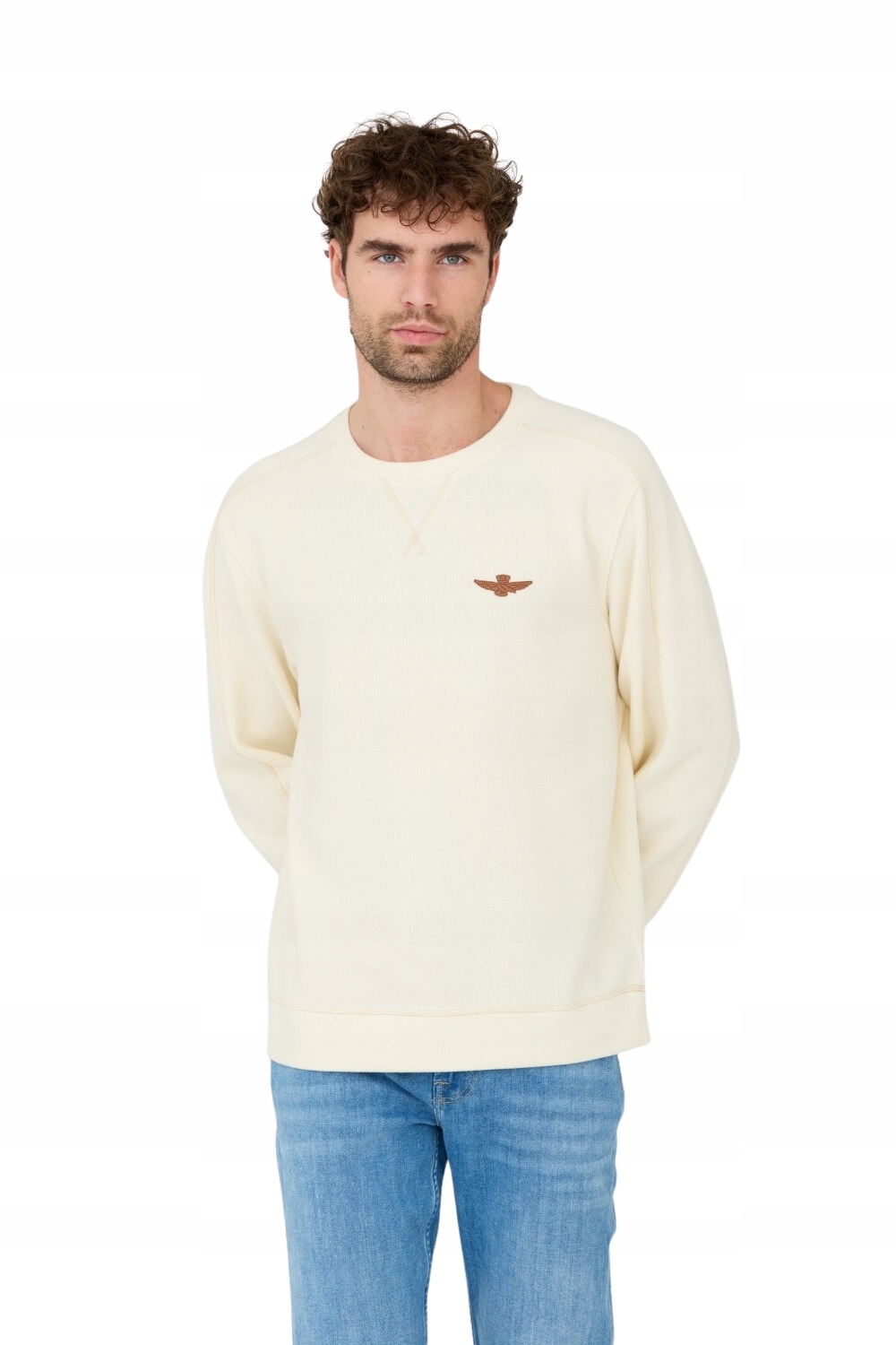 Aeronautica Militare Béžová mikina XXL