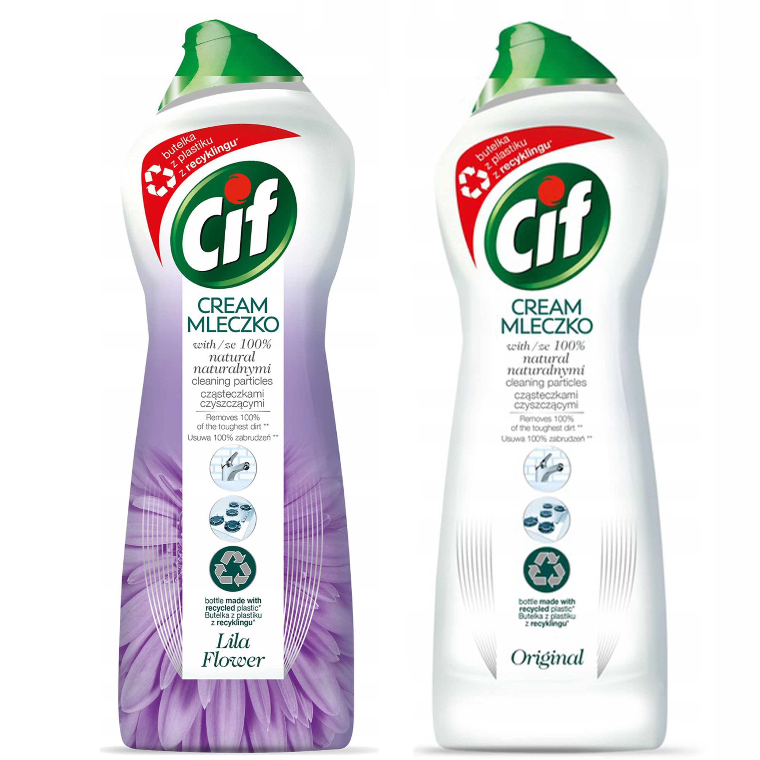 

Cif Cream Mleczko do Czyszczenia Zestaw 2x650ml
