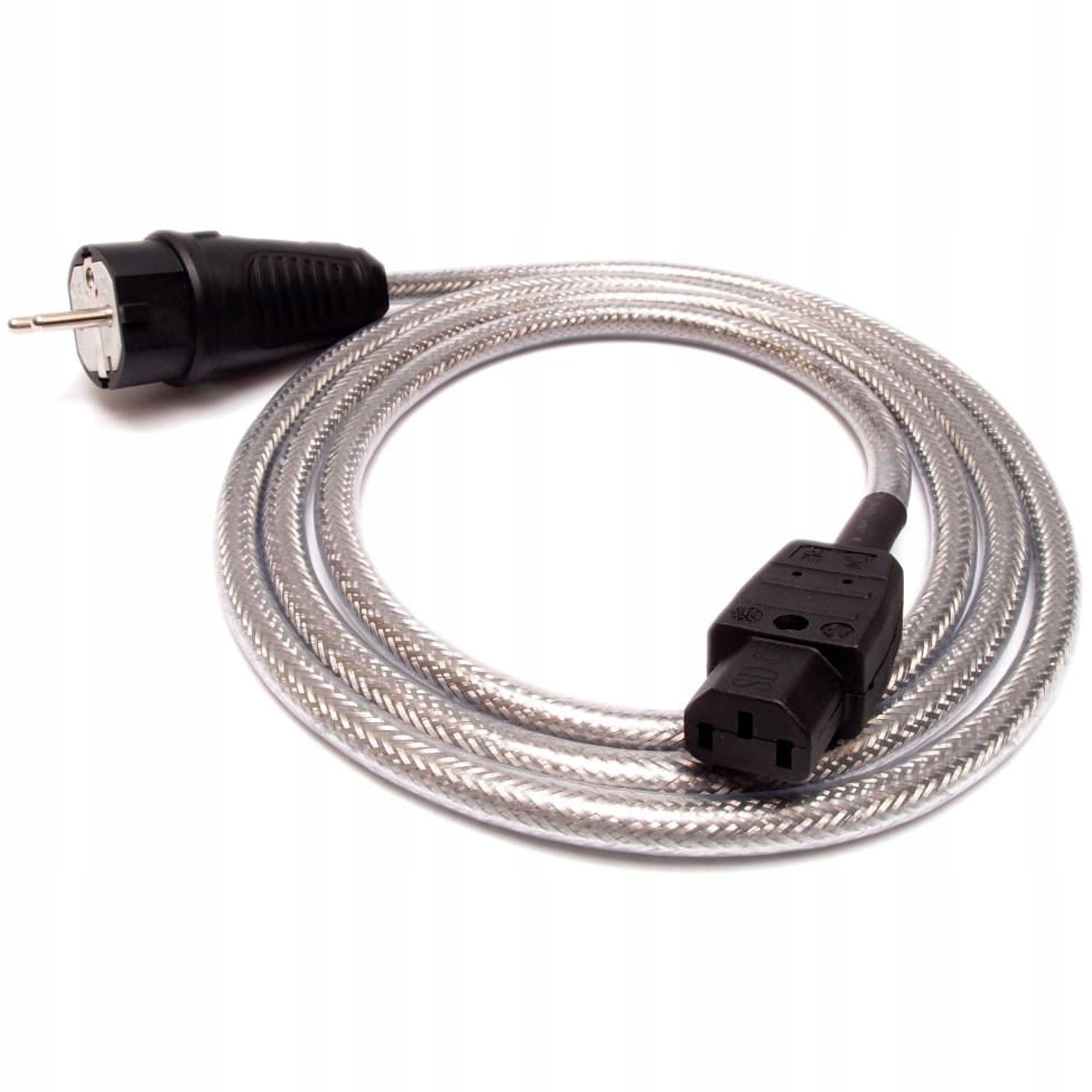 Tomanek Power Cable Tpc Kabel Przewód Zasilający Pce Schuko Iec 0,5m