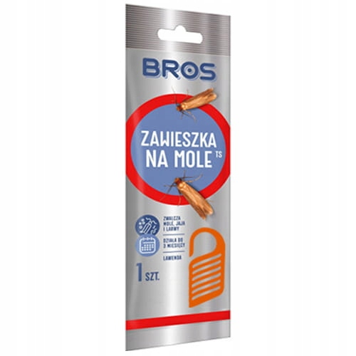 

Bros zawieszka na mole kwiat pomarańczy 1 szt.