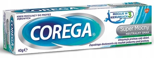 

Corega mocny klej do protez neutralny 40g