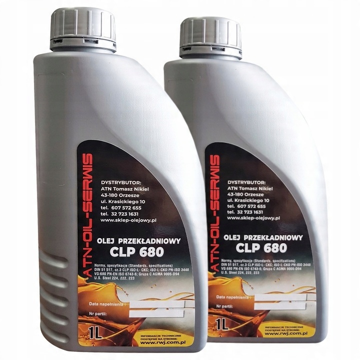 

Olej Przekładniowy Transol Sp Clp 680 2L