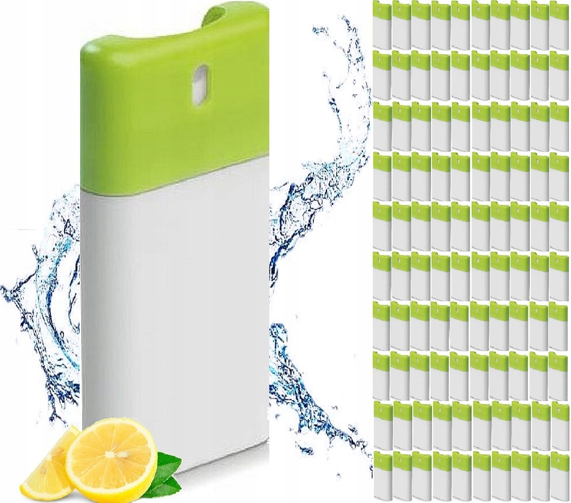 100x Żel Do Dezynfekcji Mycia Rąk Spray Czyszczący Antybakteryjny Cytrusowy