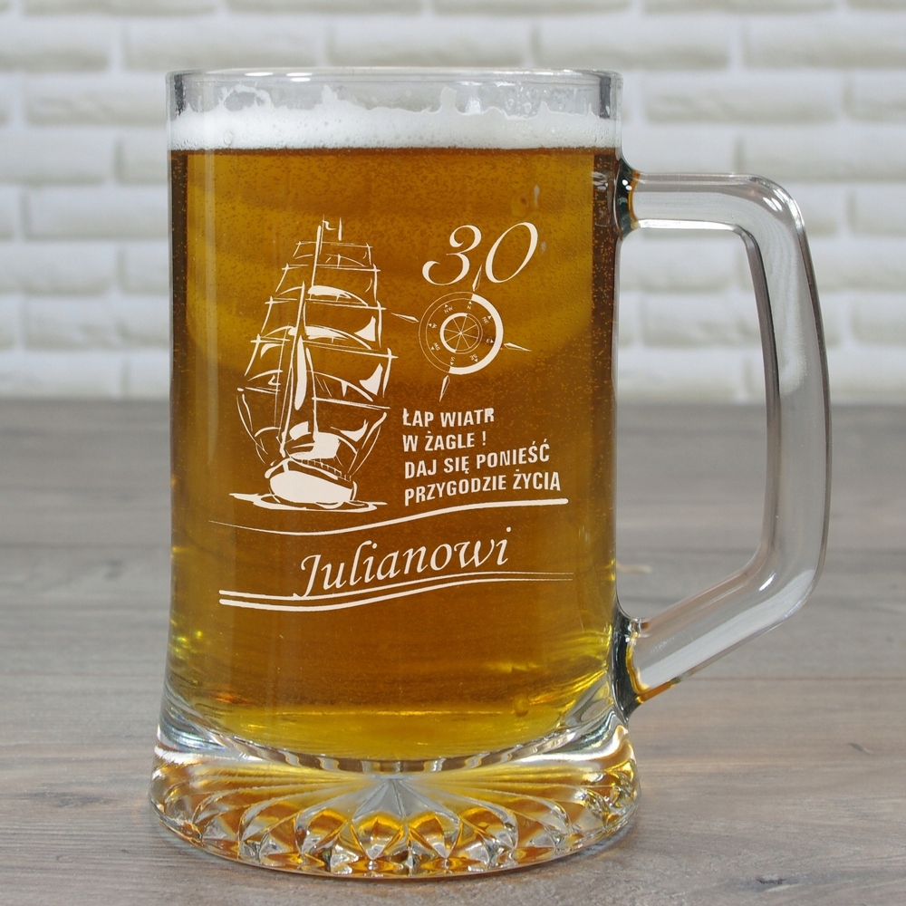 KUFEL Do PIWA Prezent Dla ŻEGLARZA ŻEGLARSTWO Model Boro-laser.com.pl