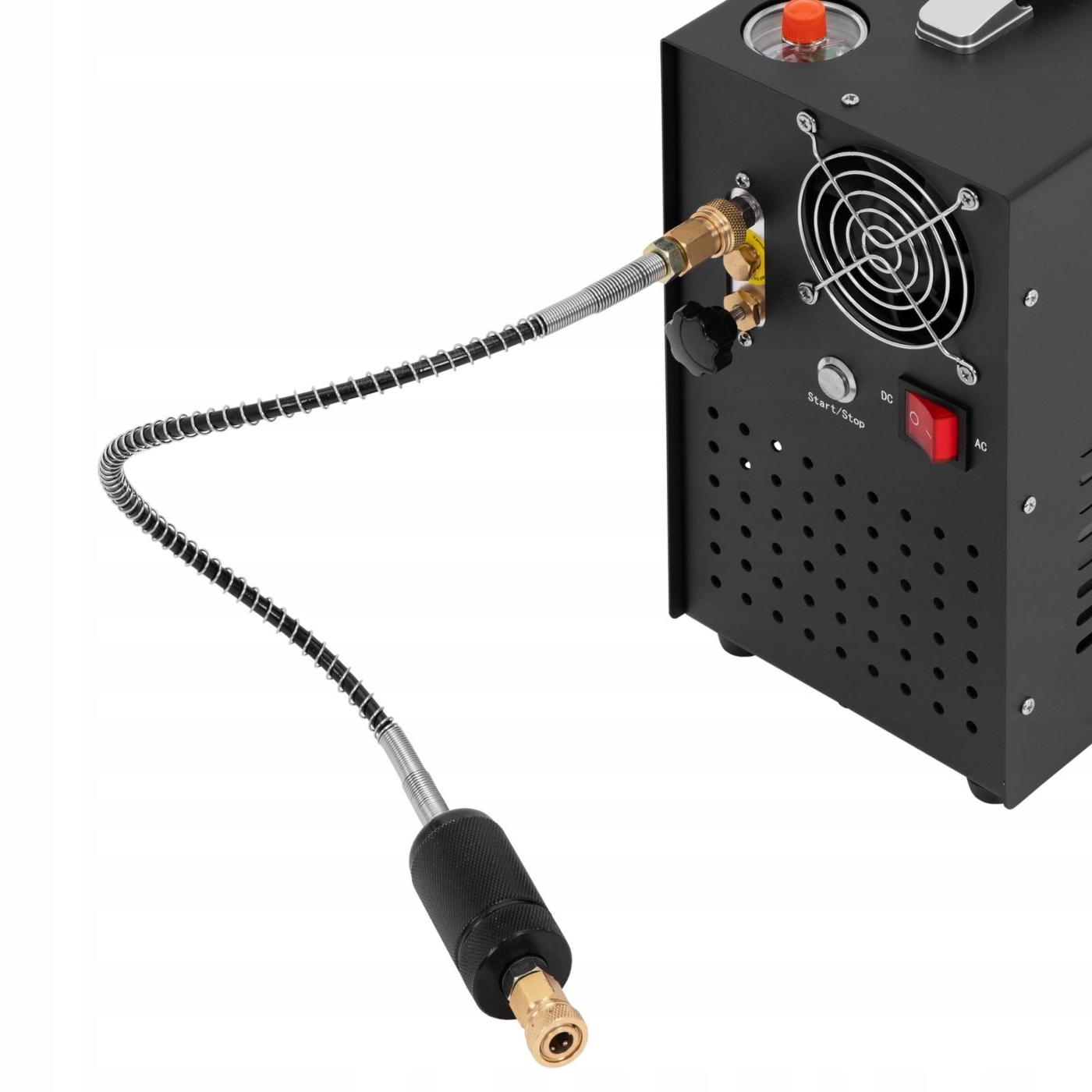 КОМПРЕСОР PCP - 300 БАР - 12 / 220 В - 400 ВТ - АВТОМАТИЧНА ЗУПИНКА