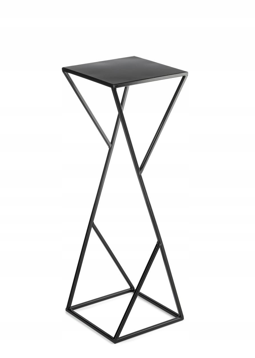 

Czarny Stojak Na Donice Rośliny Kwietnik Metalowy