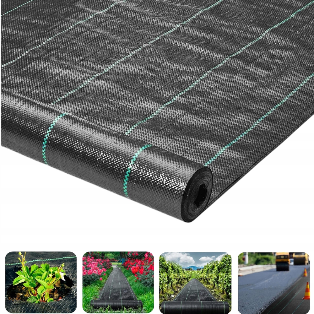 Silná Agrotextilie Proti Plevelům 90 g/m² Agrotextilie Uv Hrubá